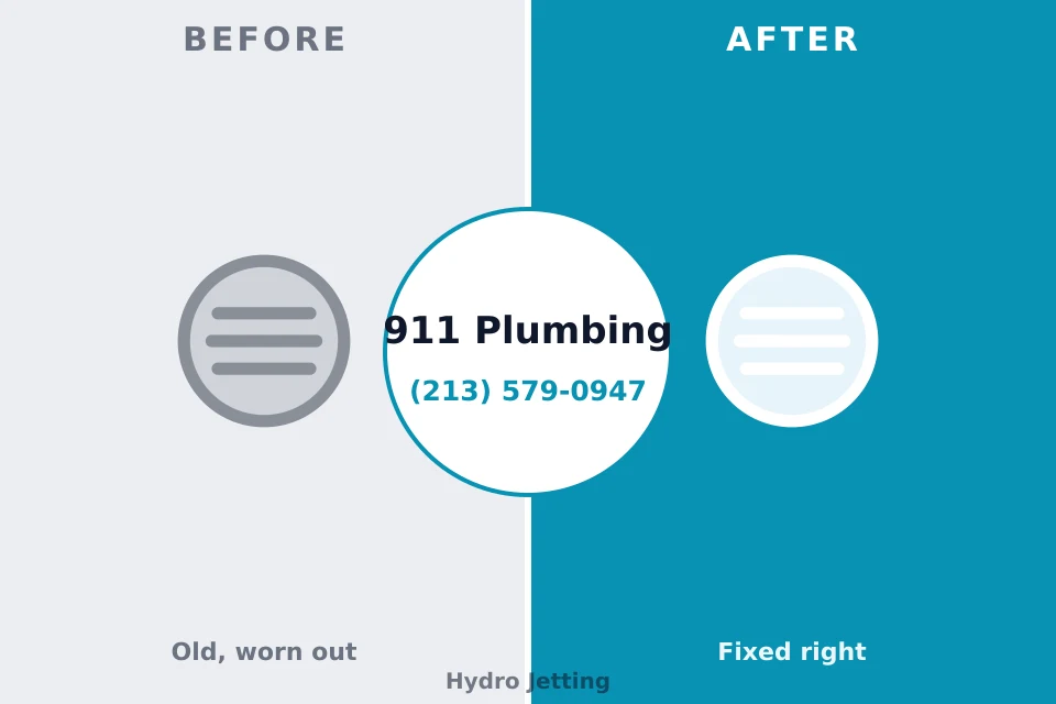 Before and after: plumbing repair Atascocita, TX